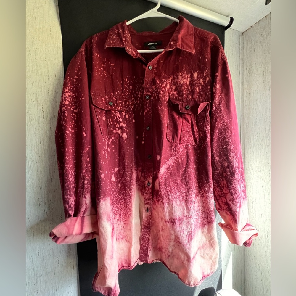 FSU bleached button up - Picture 2 of 2